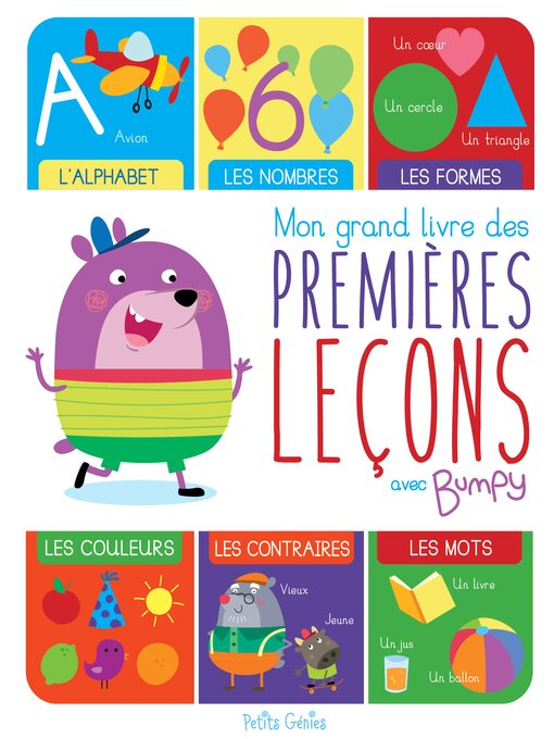 Title details for Mon grand livre des premières leçons avec Bumpy by Maud Brougère - Available